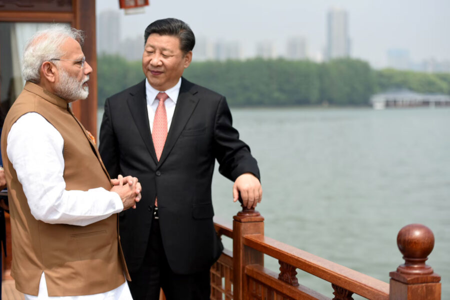 PM Modi China Trip 2025 official meeting photo