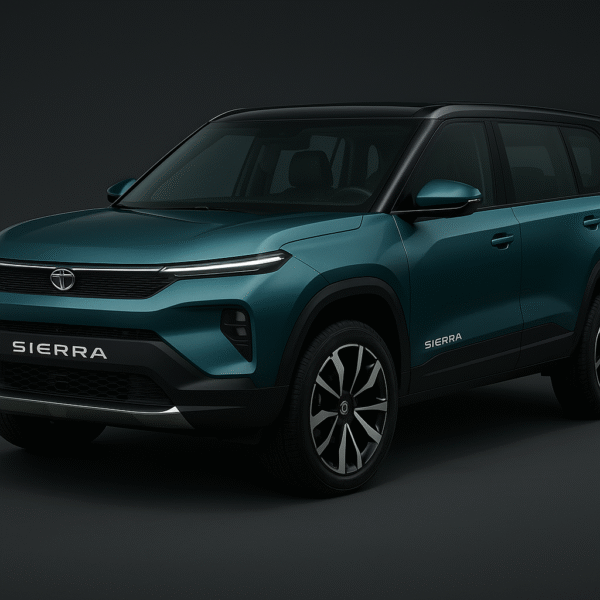 Tata Sierra new model electric SUV image 2026